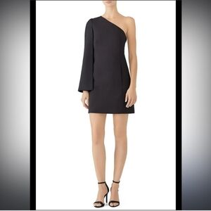 Kaufman Franco Onyx One Sleeve Dress